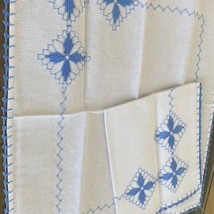 2 Handmade kitchen clothes napkins